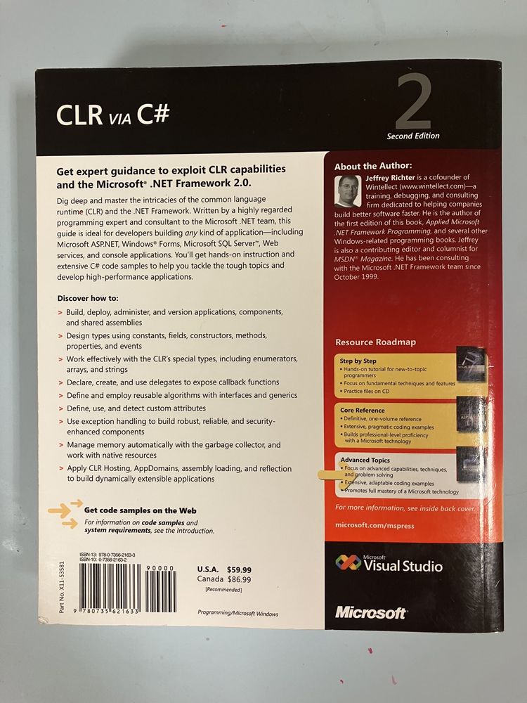 Książka CLR via C#, Microsoft, programowanie, nowa