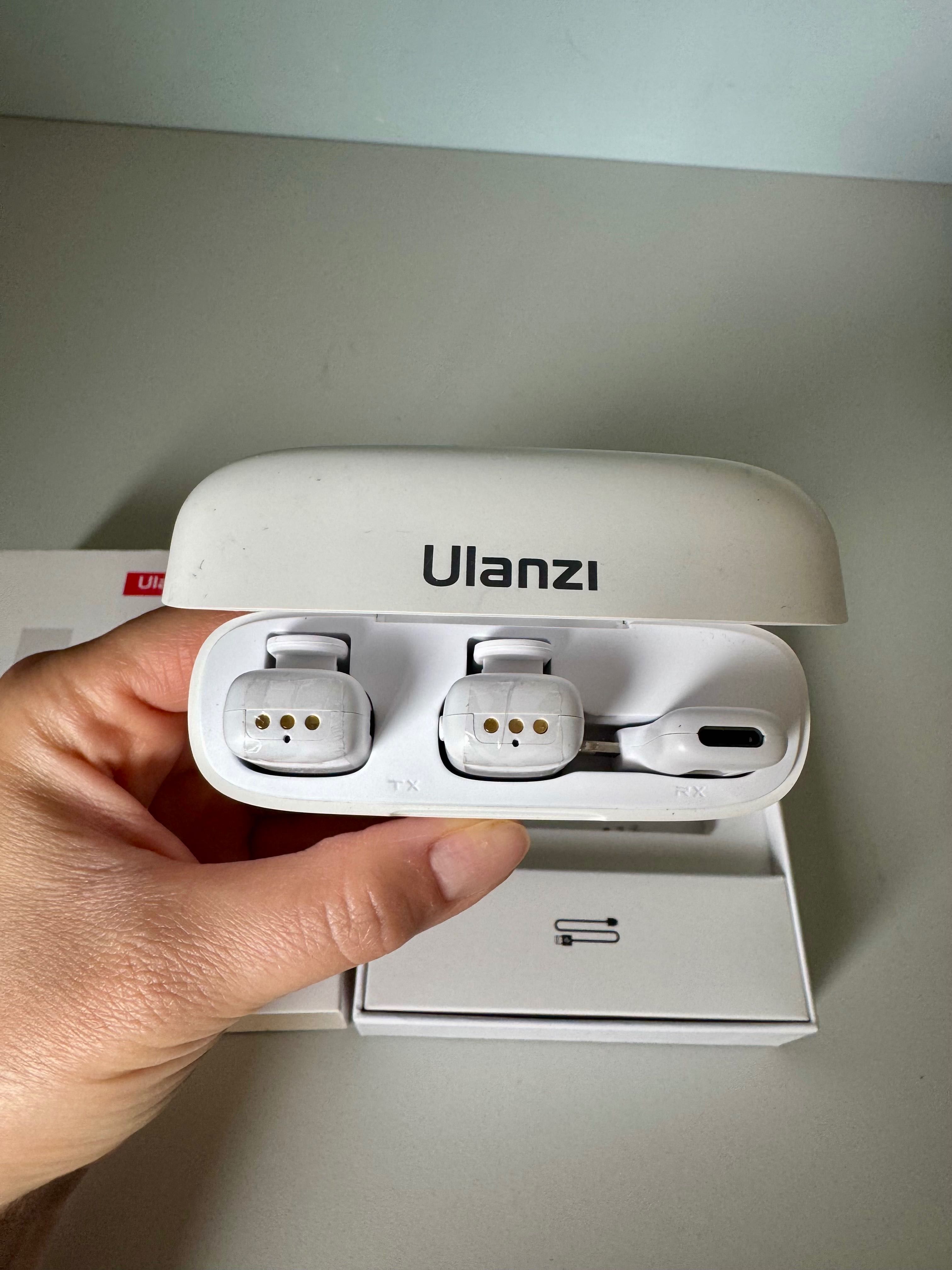 Bezprzewodowe zestaw mikrofonowy Ulanzi J12 IPhone