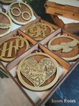 Коробка деревяна,упаковка,коробка з фанери,сувеніри Лазерна порізка