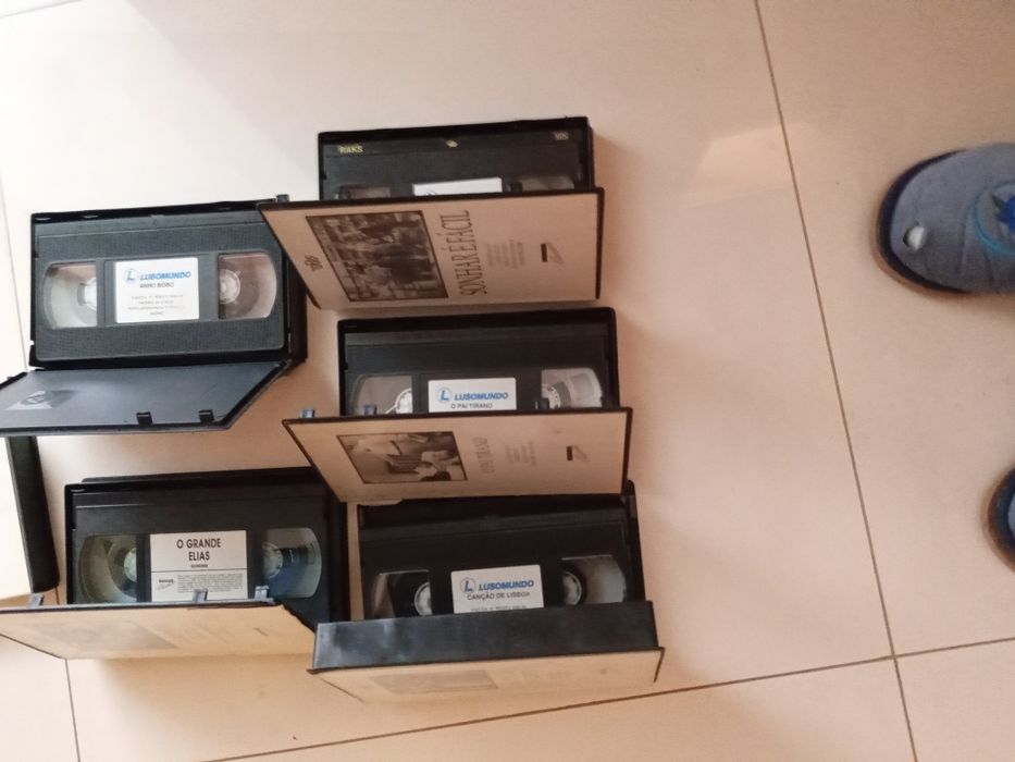 Cassetes filmes clássicos portugueses