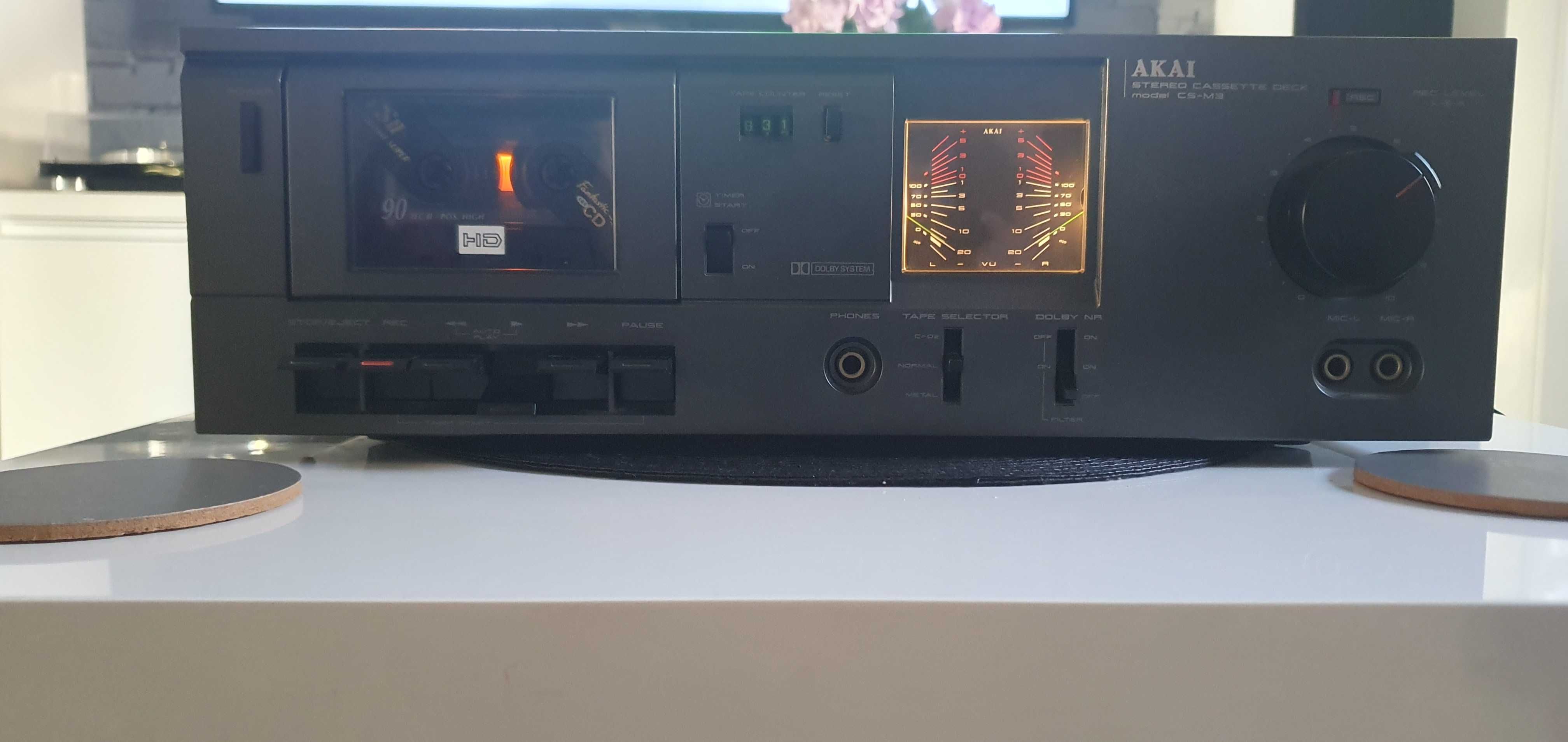 Deck Vintage Akai CS-M3 stereo 1981-82