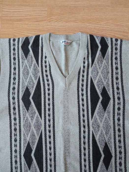 Sweter męski z jagnięcej wełny
