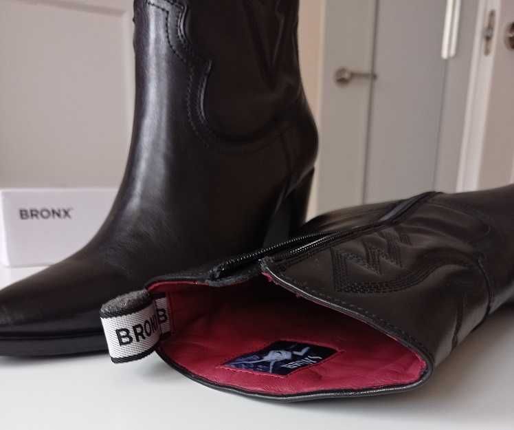 Nowe botki BRONX New Americana r 40 skóra