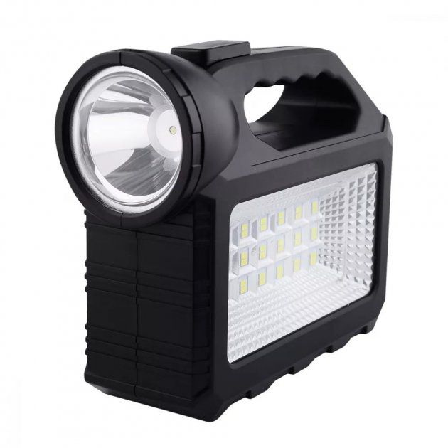 Багатофункціональний Led ліхтар Gdtimes GD-101 із сонячною панелю