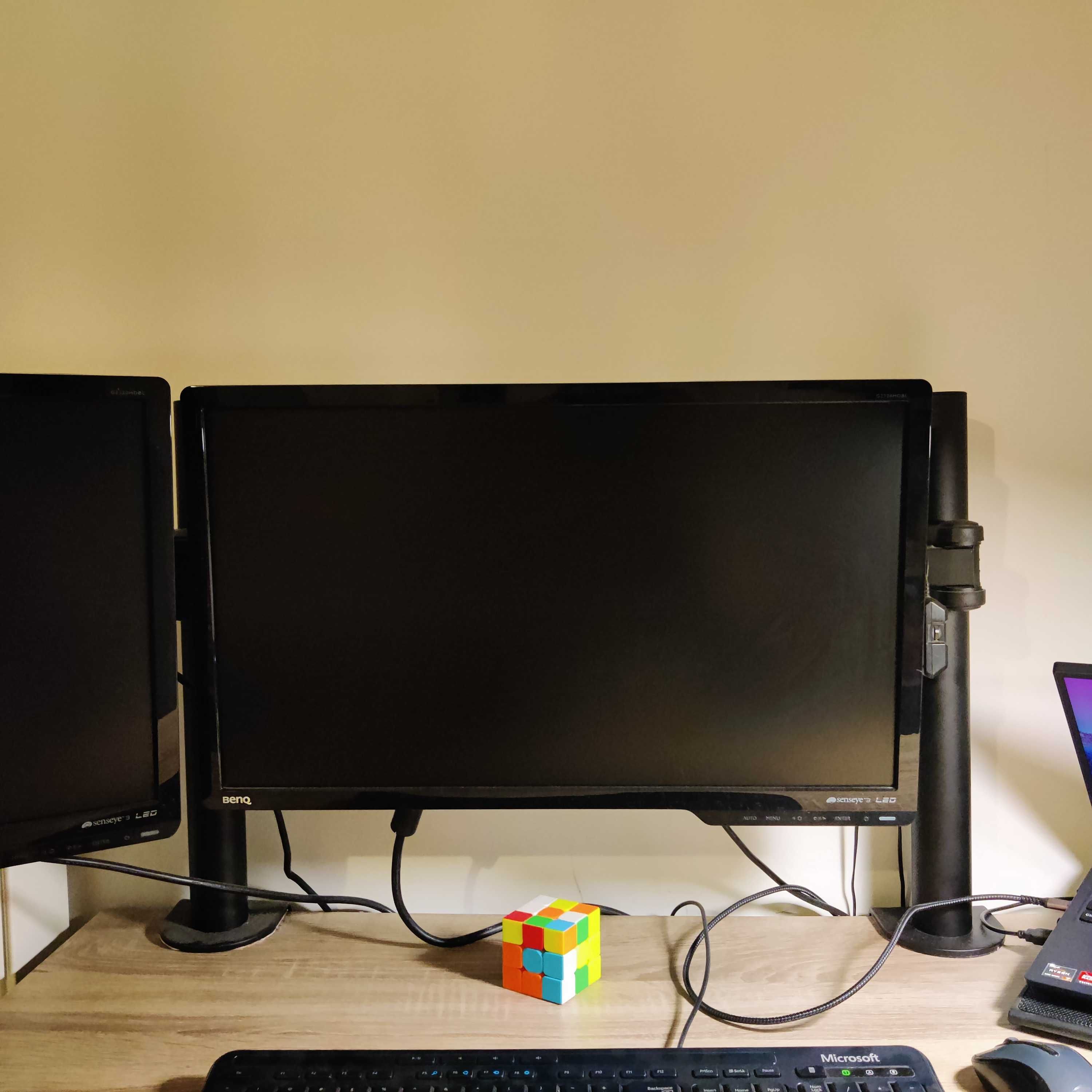 Dwa monitory BenQ G2320HDBL zestaw super stan! 23 cale