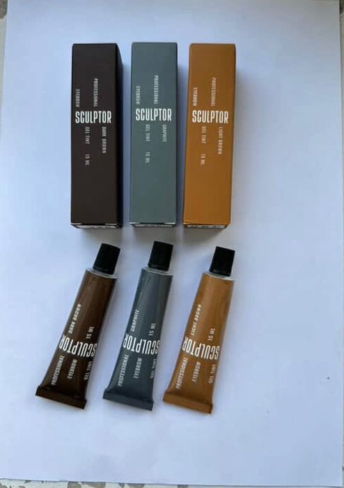 засоби для ламінування та фарбування брів