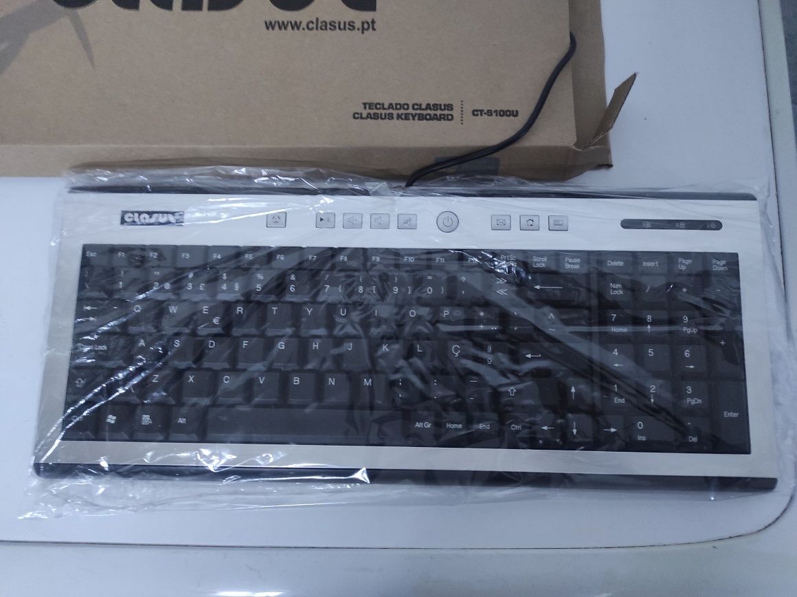 Teclado alfanumérico para computador