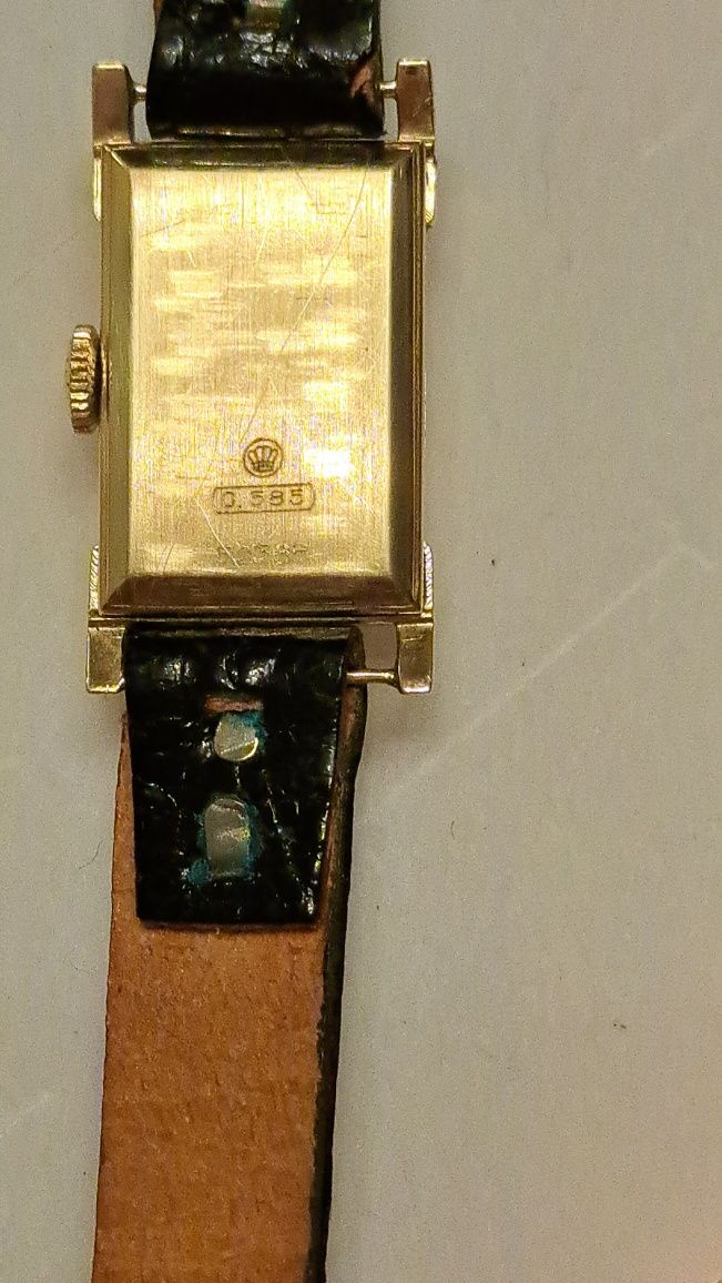 Złoty zegarek 17 Rubis 585 .