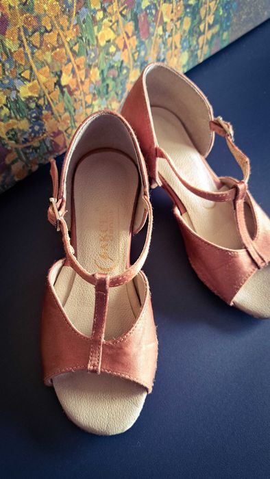 Buty taneczne 6 lat. Sandałki. Akces. Latino