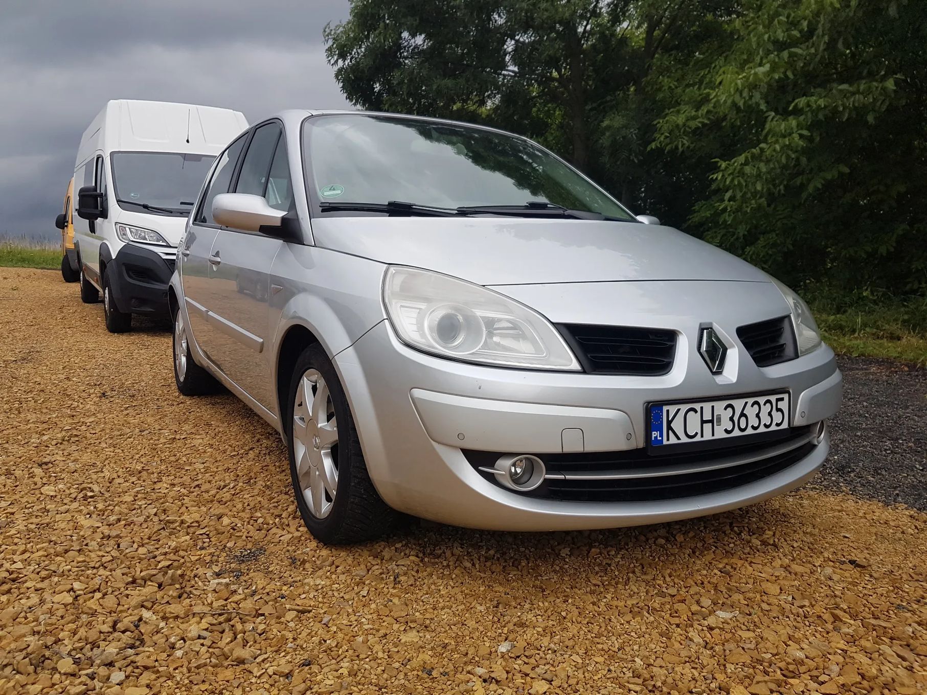 Renault Scenic 2.0 135KM Automat Panorama Dach Szyberdach Niski Przebieg Piękny