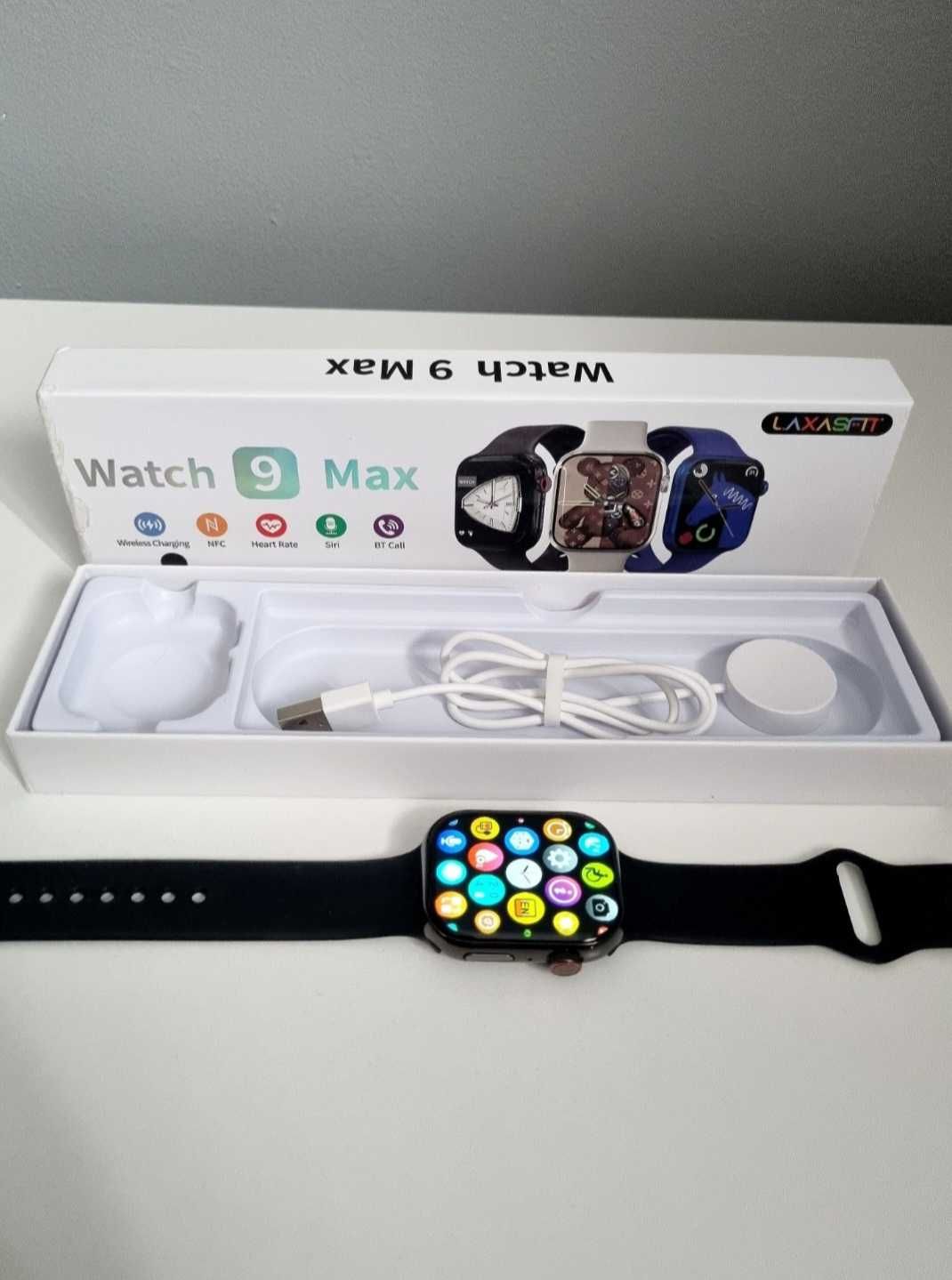 Smartwatch czarny S9