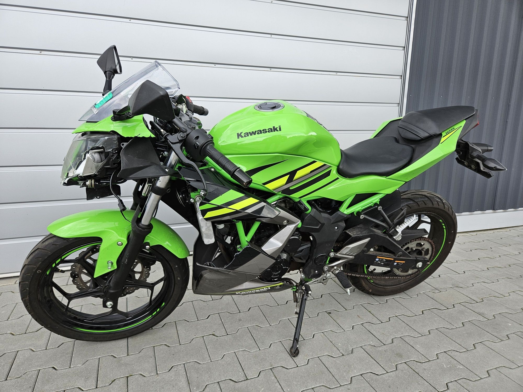 Kawasaki Ninja 125#2020#Tylko 5200km#Delikatnie uszkodzony#z Niemiec#