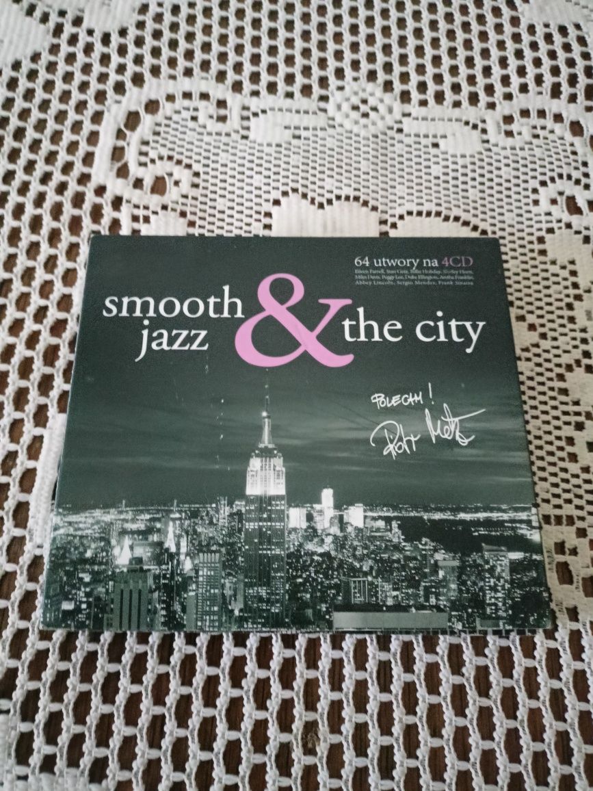 CD 4- płytowe Smooth jazz & the city