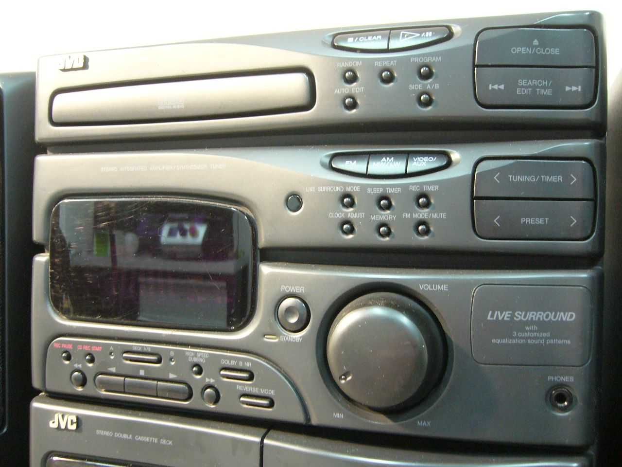 Wieża JVC model CA-MXS2BK