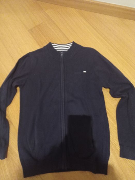 Sweat carapuço+casaco malha Mayoral +casaco Zippy €22 as 3 peças