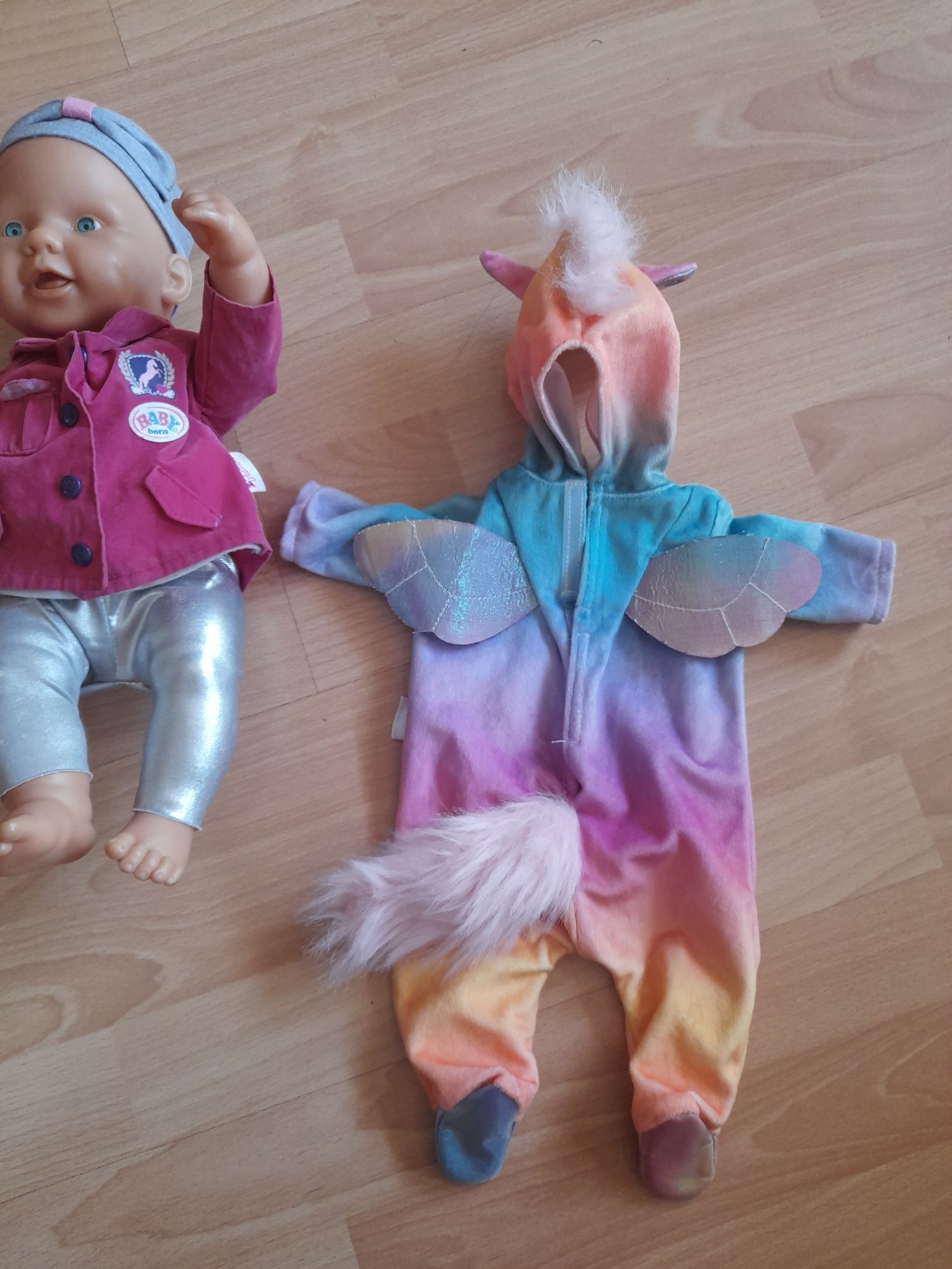 Baby born lalka z ubrankami