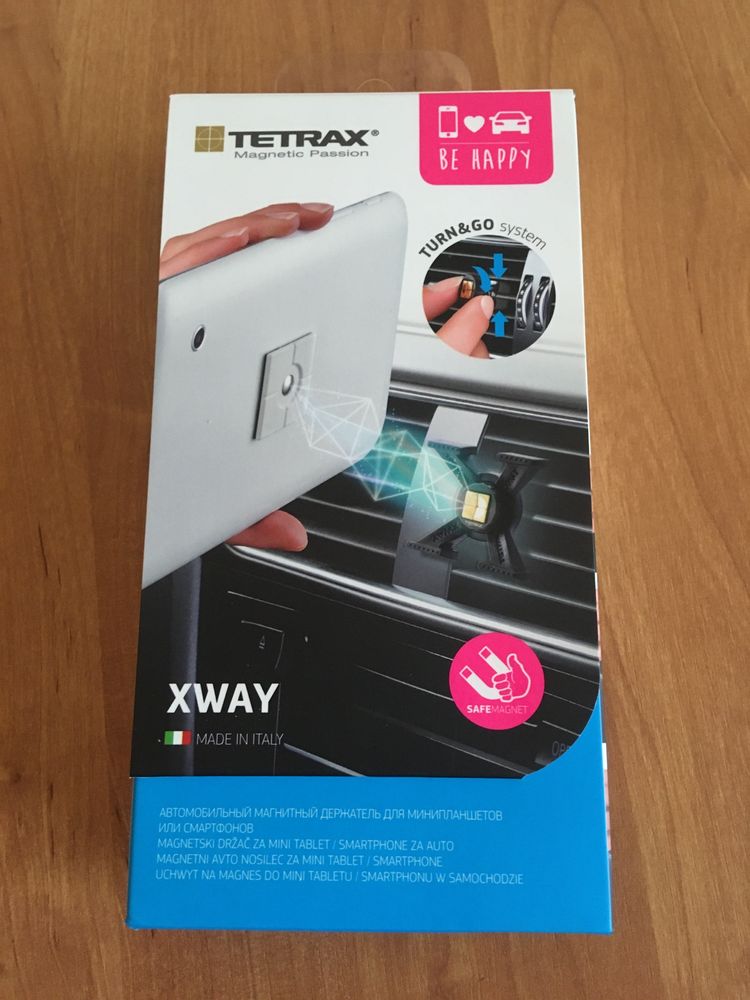 Uchwyt Tetrax XWAY-magnetyczny wieszak do mikrofonu CB,smartfo,Yanosik