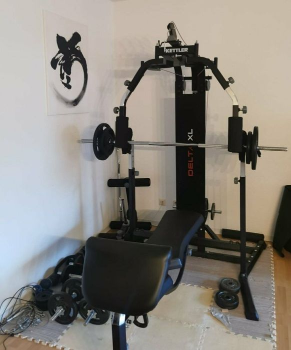 KETTLER DELTA XL atlas ławka siłownia MAŁO UŻYWANY szybka wysyłka!