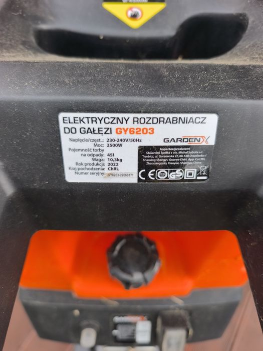 Rozdrabniacz do gałęzi