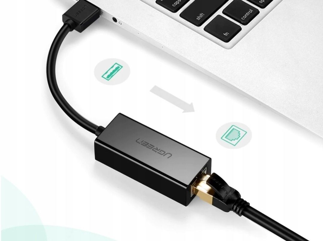 Adapter zewnętrzny Gigabit Ethernet USB 3.0 UGREEN MC209