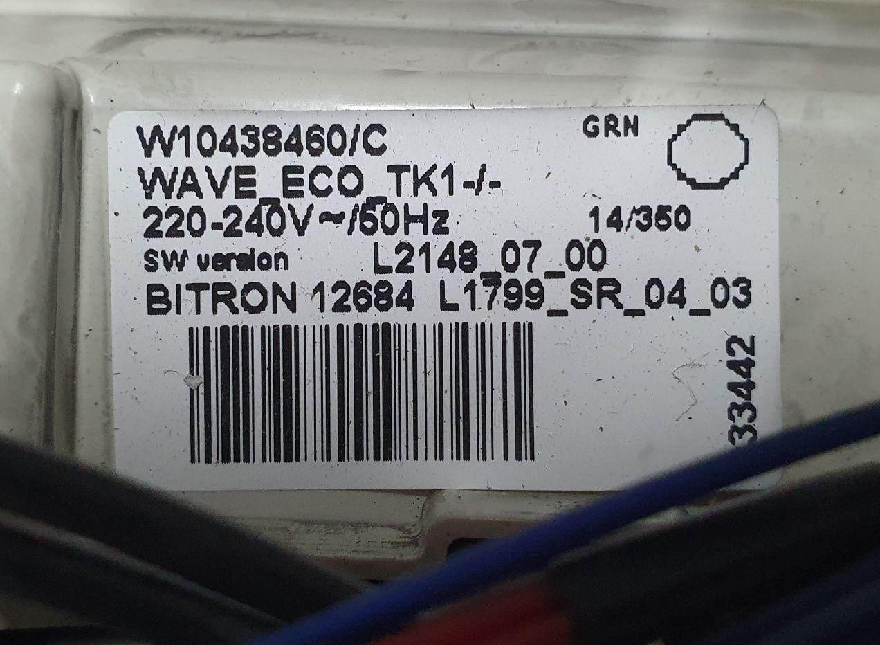 Programator pralki Whirlpool AWE 7335 P