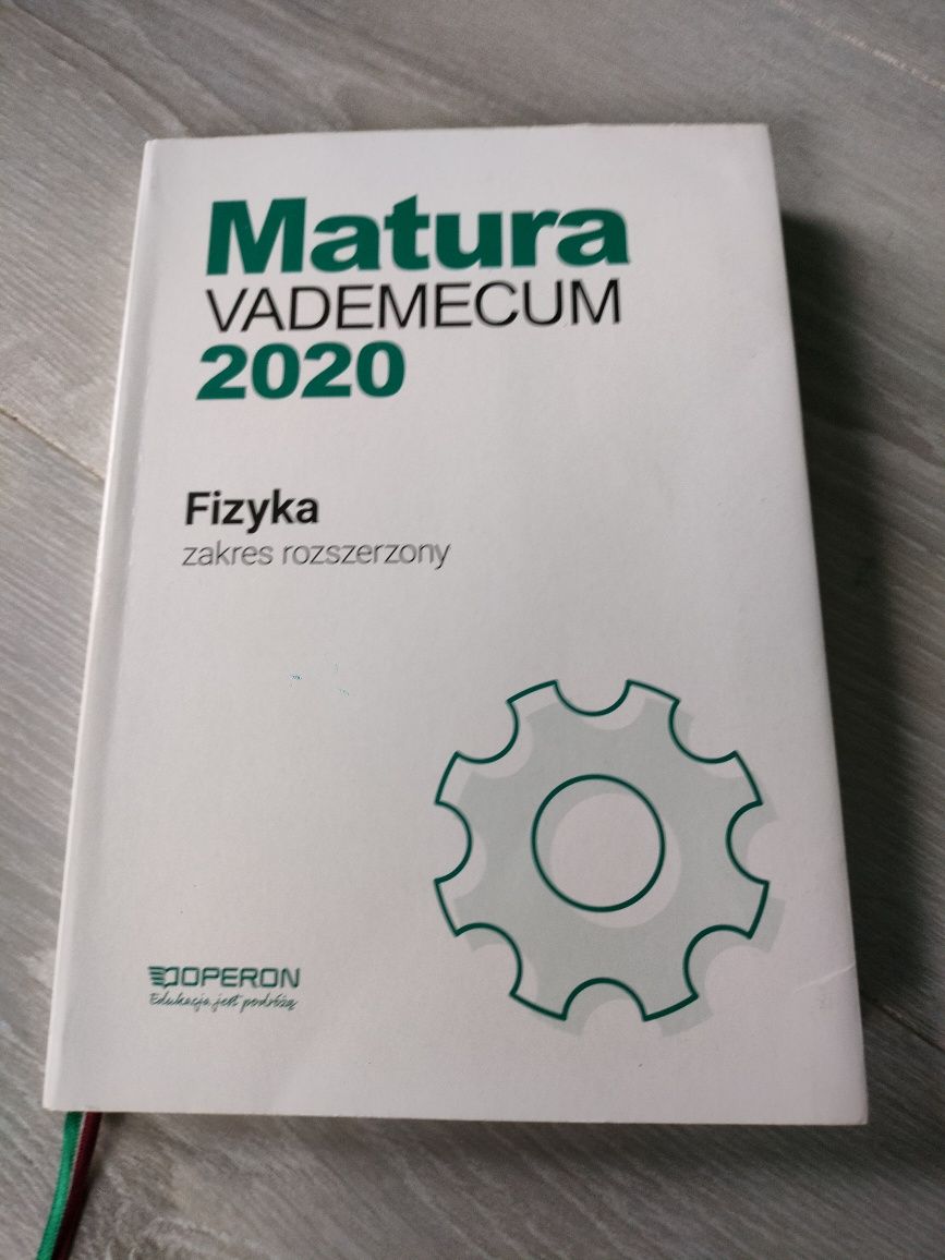 Matura vademecum 2020 fizyka rozszerzona Operon