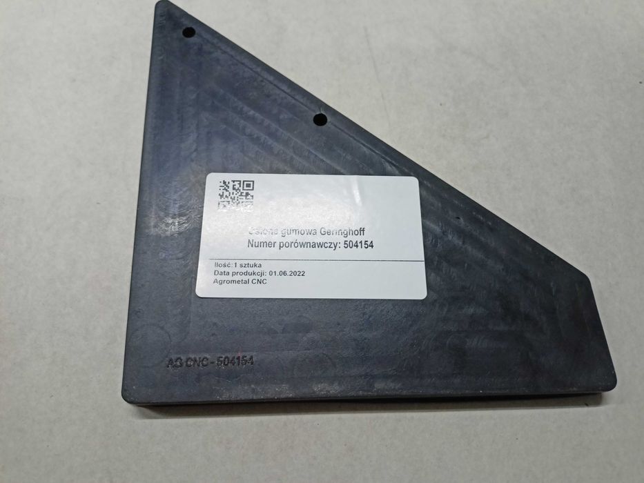 Osłona gumowa Geringhoff 504154. Fartuch Guma Producent