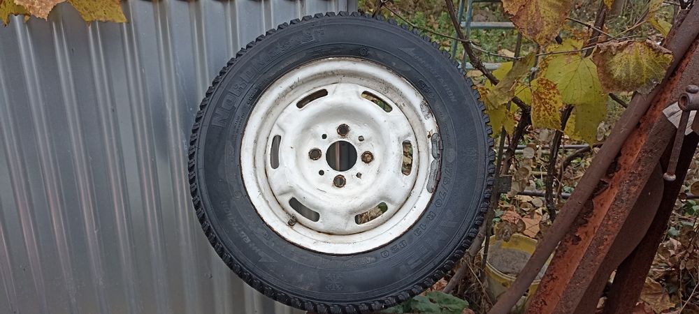 Запаска, колесо, зимова гума 175/70 r13, диск 4*98 ВАЗ