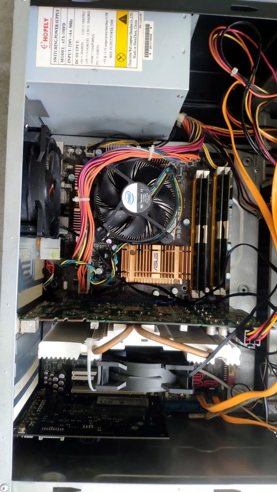 ПК 8Gb 4 ядра 3.2Ghz SSD 256 Гб Nvidia 1Gb игровой компютер intel