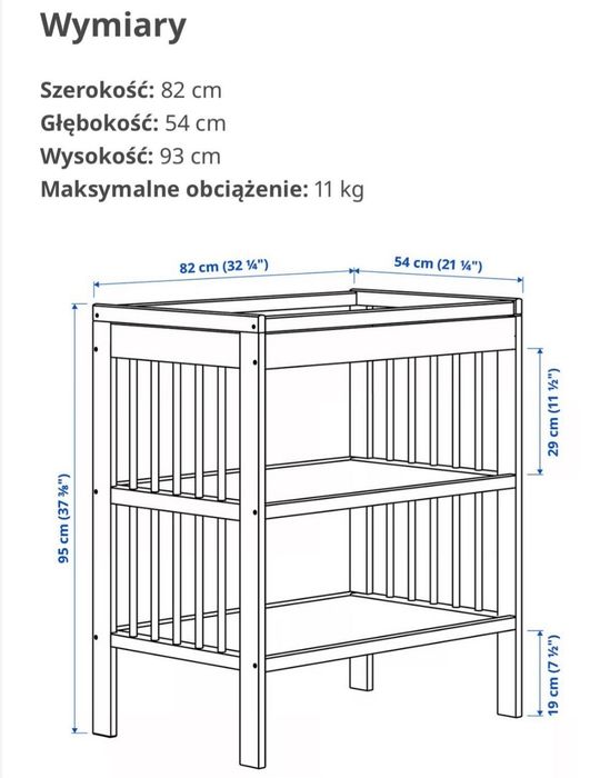 Przewijak Ikea Gulliver