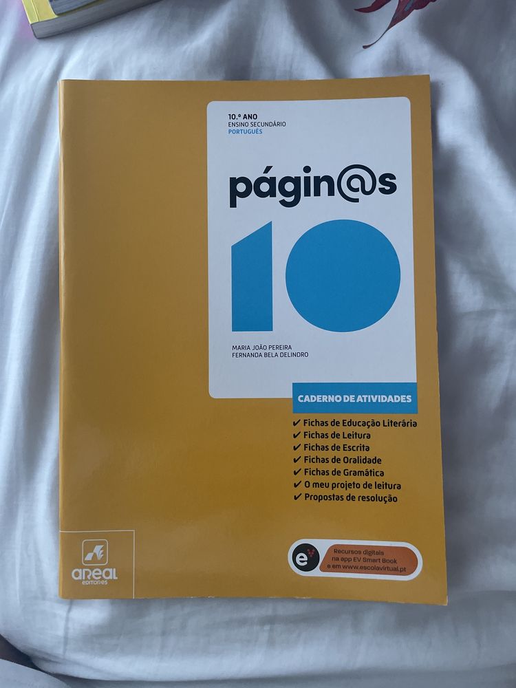 Caderno de atividades - Páginas 10º ano