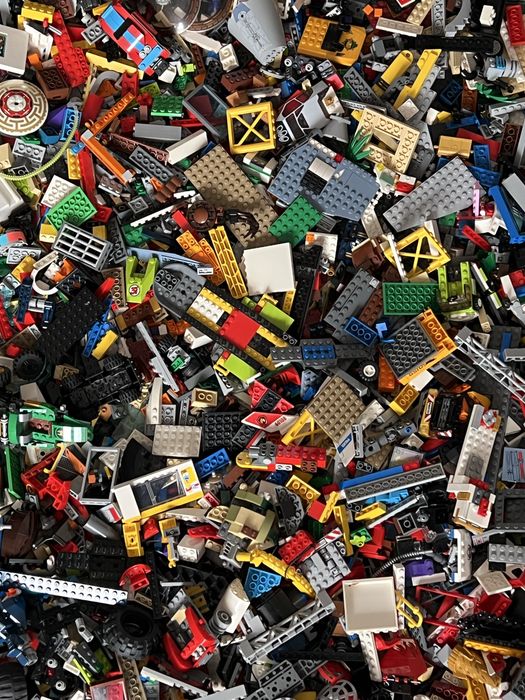 Klocki Lego Oryginalne 0, 5 kg + Figurka Lego City