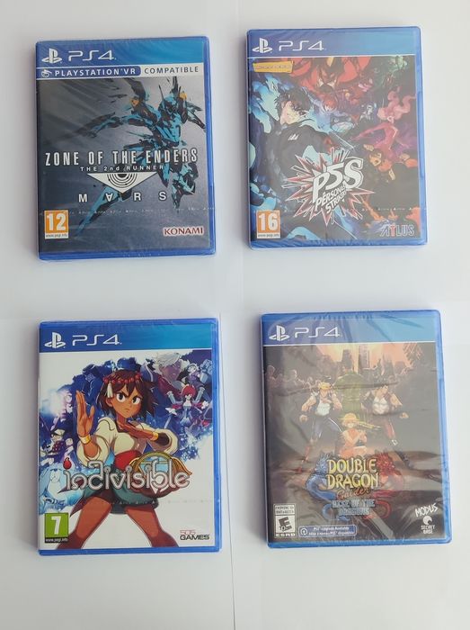 Продам нові ігри для (PS4) Lot #1