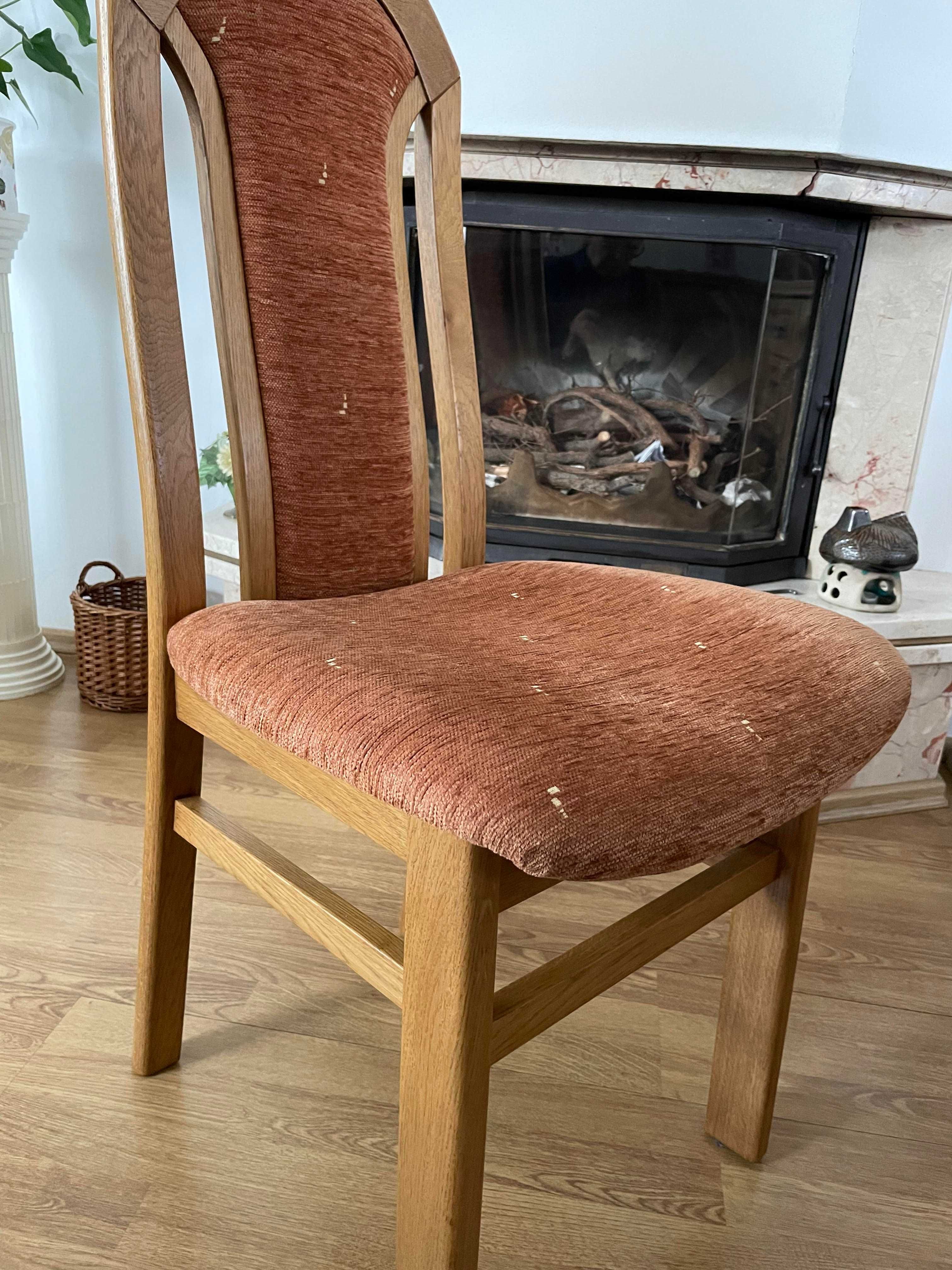 Krzesła stołowe Dobrodzień  , naturalne drewno