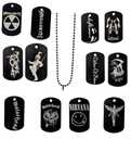 Підвіска Жетон Megadeth Motorhead Nirvana Deftones Children of bodoom