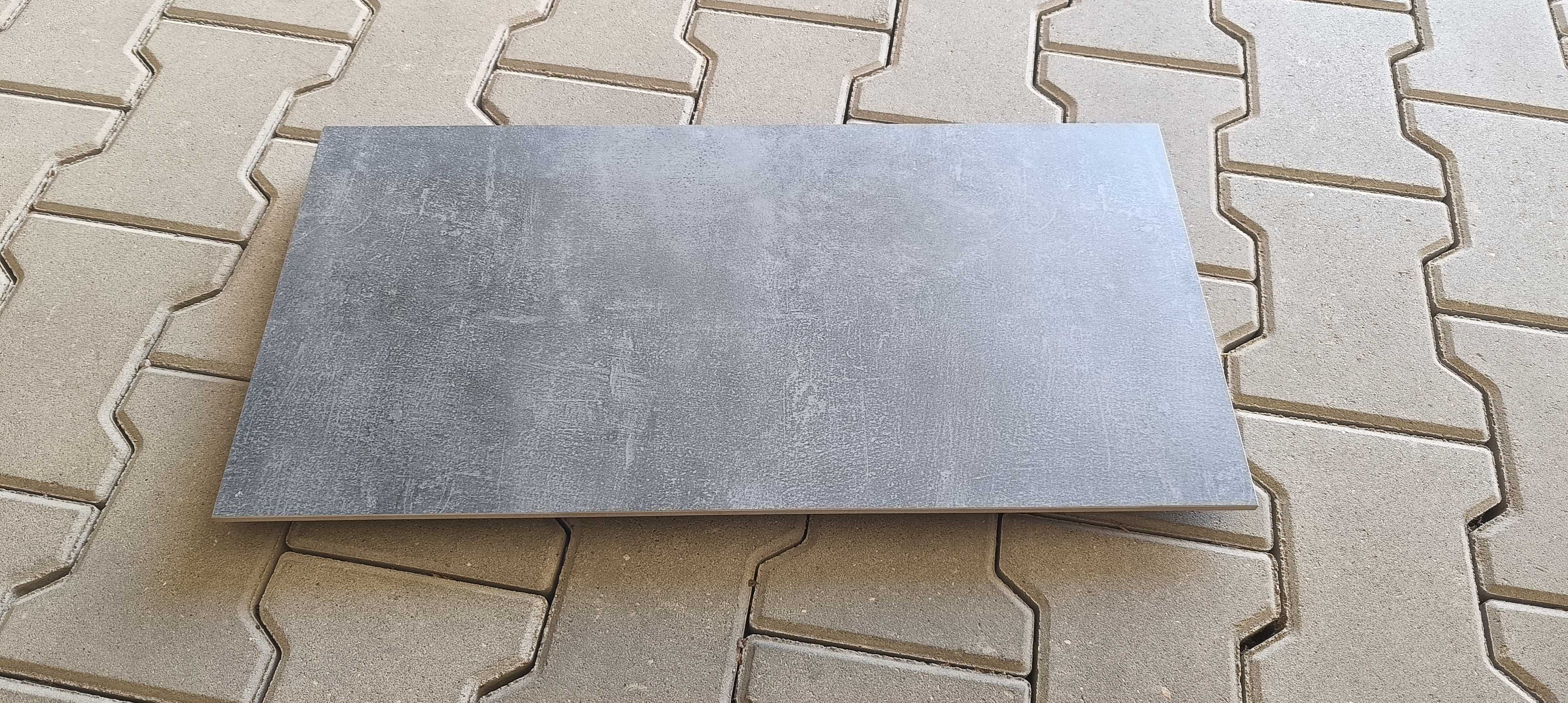 Płytki podłogowe gres szkliwiony matowy Stark Graphite Rett 30×60 G.2