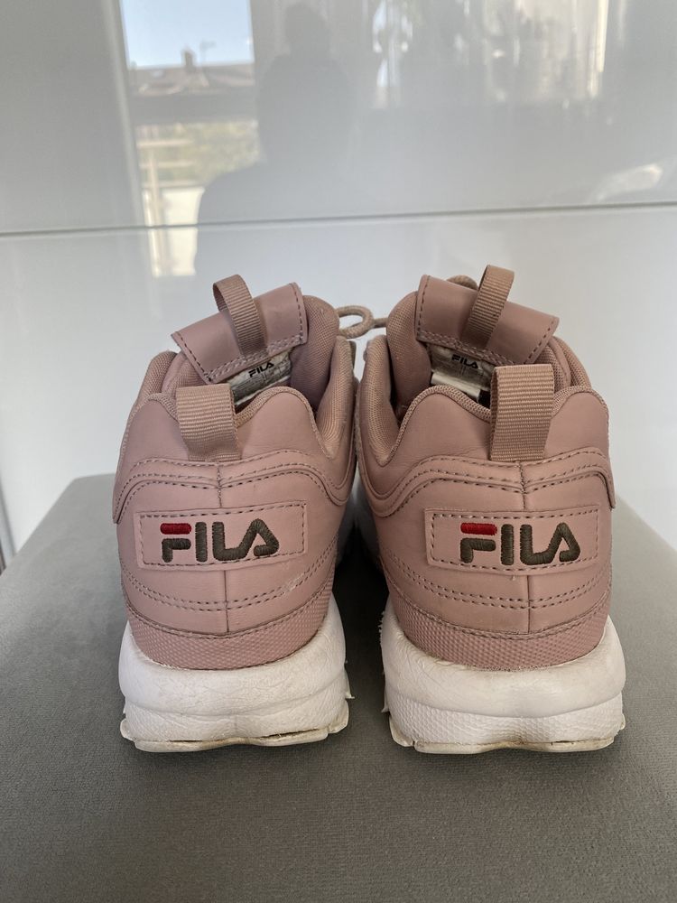 Sneakersy FILA różowe rozmiar 36 dziewczęce/ dziecięce