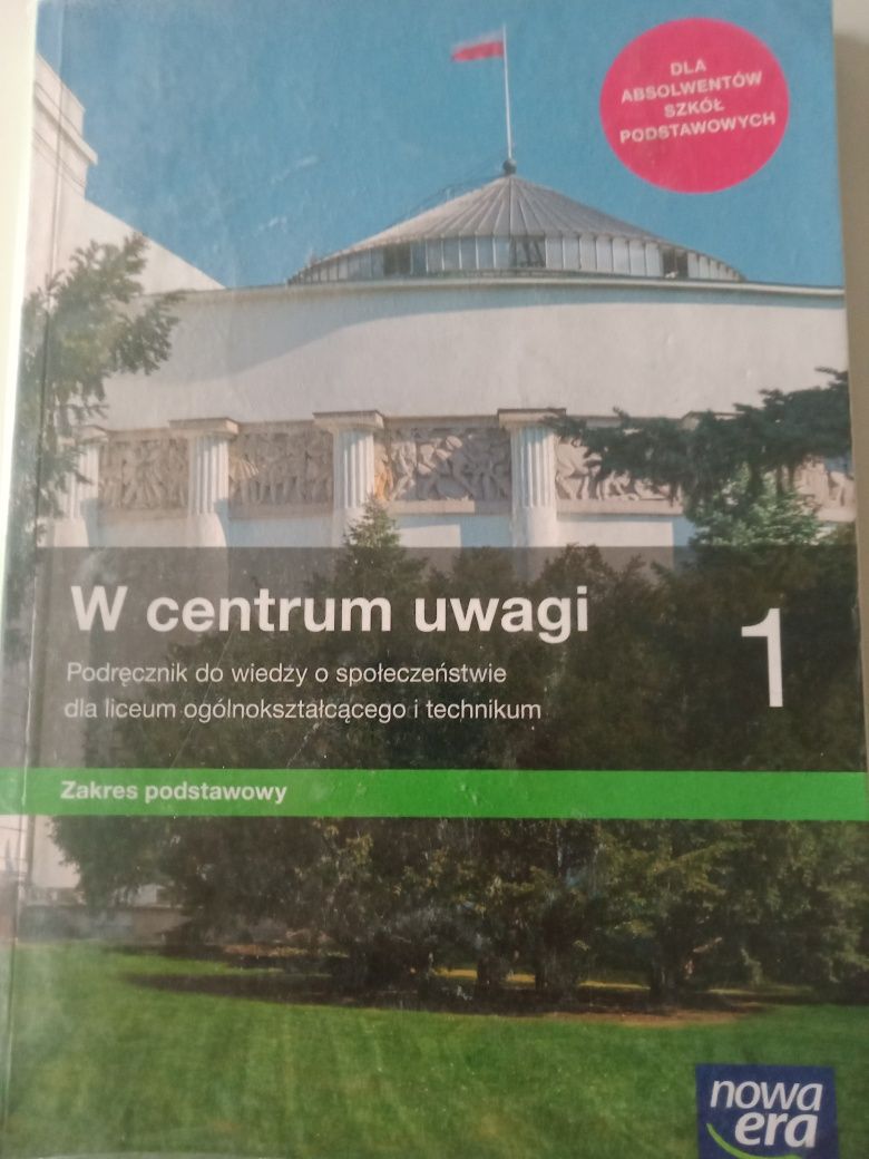 W centrum uwagi Podręcznik do wos do 1 klasa liceum technikum