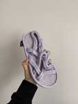 Sandały Bohonomad Rope Sandal Liliowe 36 - model Bodrum