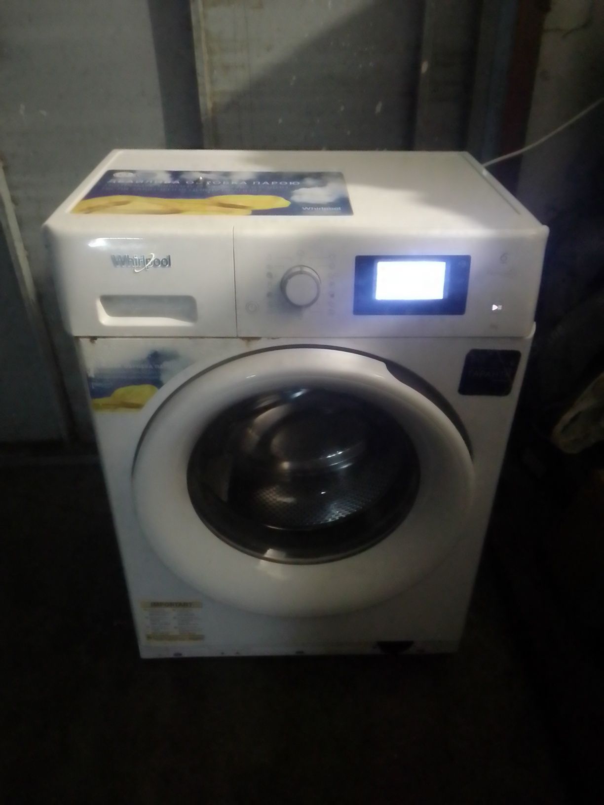 Whirlpool FWSD61253W Разбор