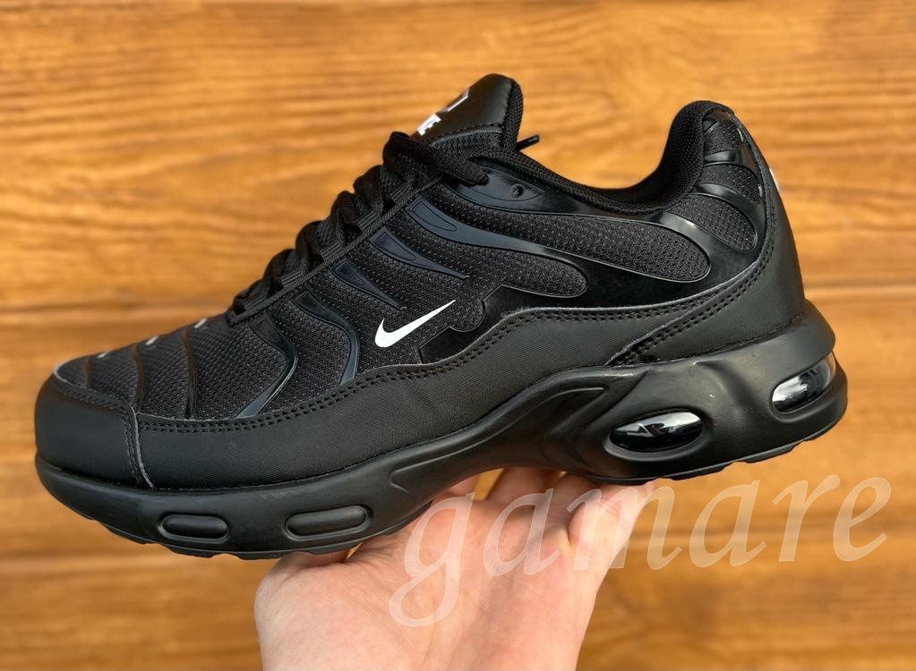 Czarne damskie Nike air max plus nowe buty sportowe Nike