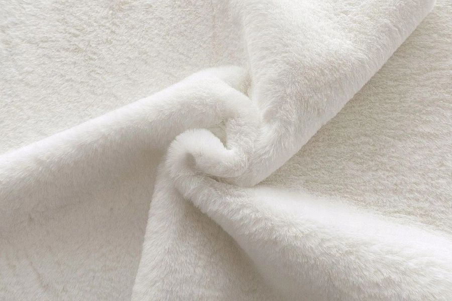 Dywan 50x70 Miękki Pluszowy Futerkowy do Sypialni Łazienki Rabbit 113