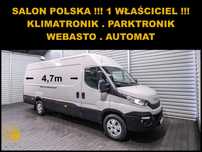 Iveco DAILY 35S21 FURGON  EXTRA MAXI + Automat + Salon POLSKA + 1 Właściciel + Webasto