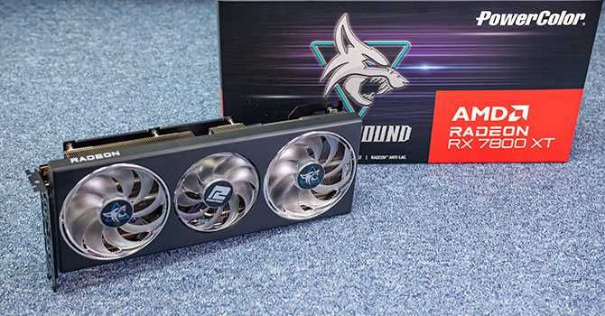 Amd Radeon RX 7800 XT Hellhound OC 16GB GDDR6