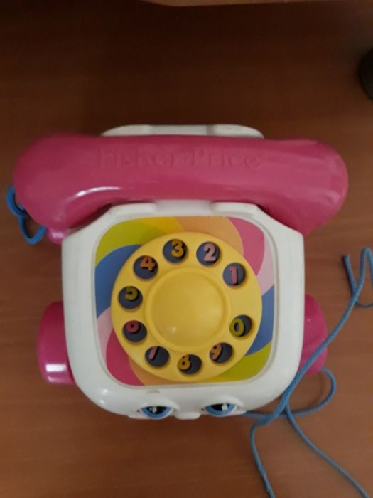 Máquina registadora e telefone, Fisher Price