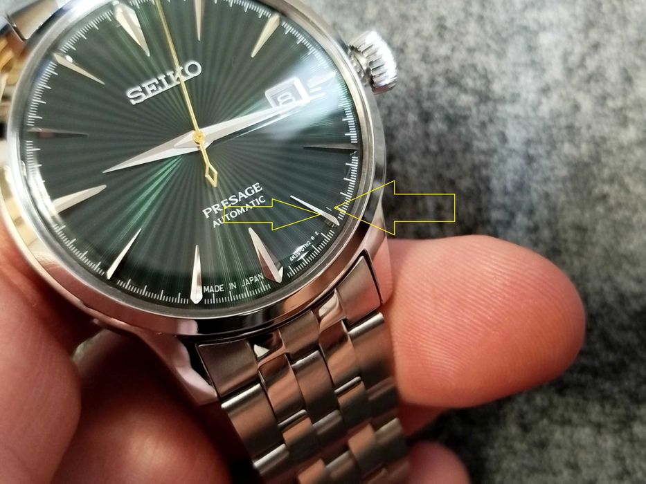 б.в. чит. опис. Seiko Presage SRPE15 механіка Made in Japan годинник