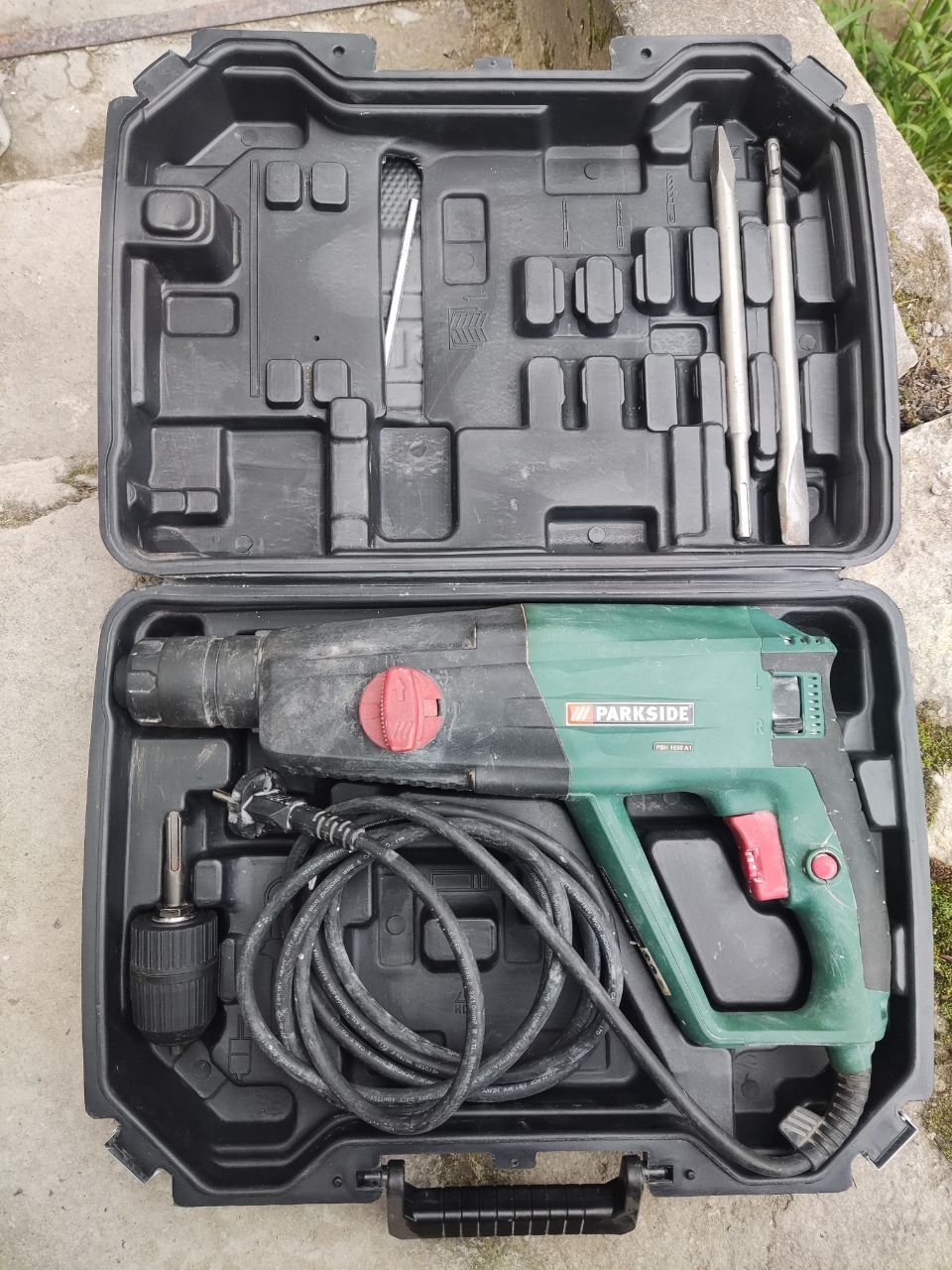Перфоратор Dnipro-M RH-100q, PARKSIDE PBH 1050 A1