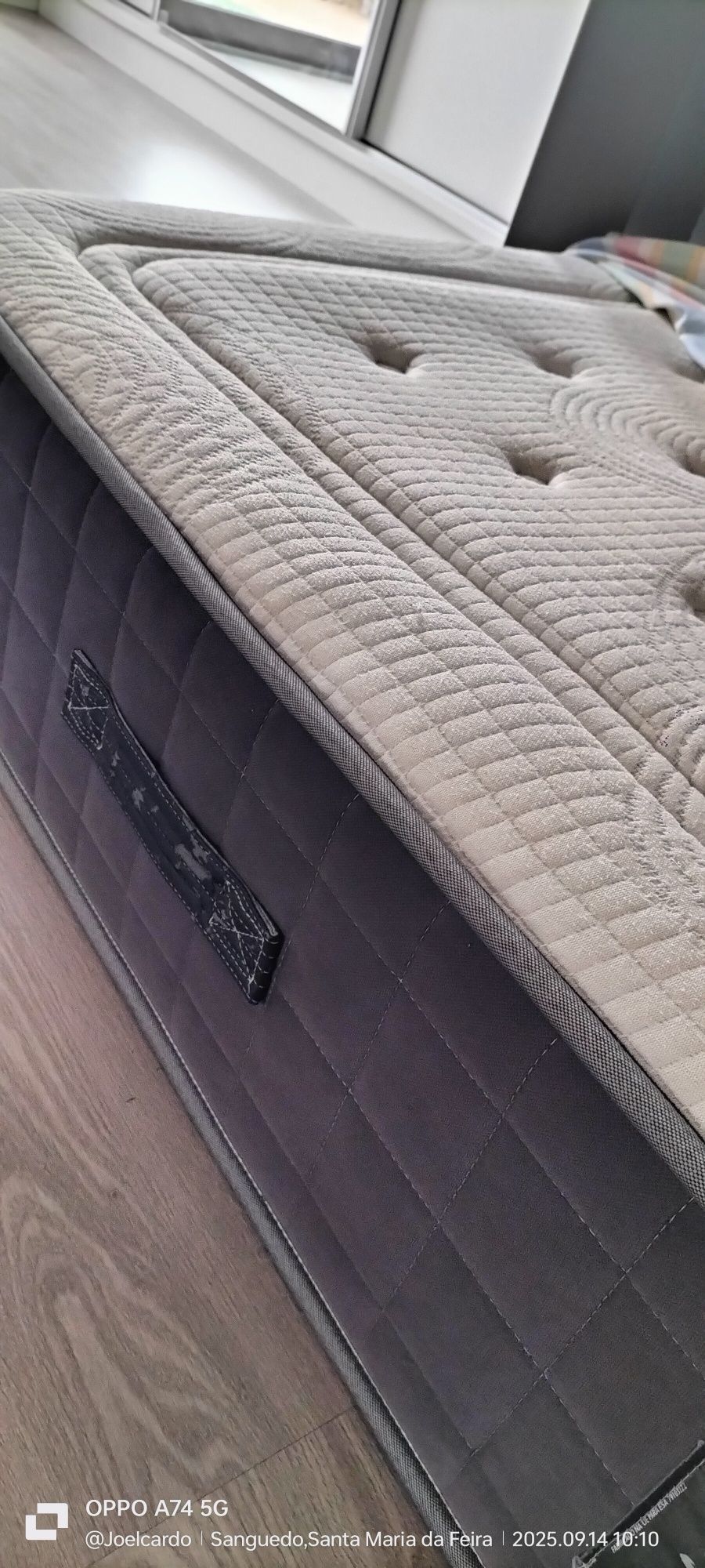 Estrutura de cama + estrado+ colchão