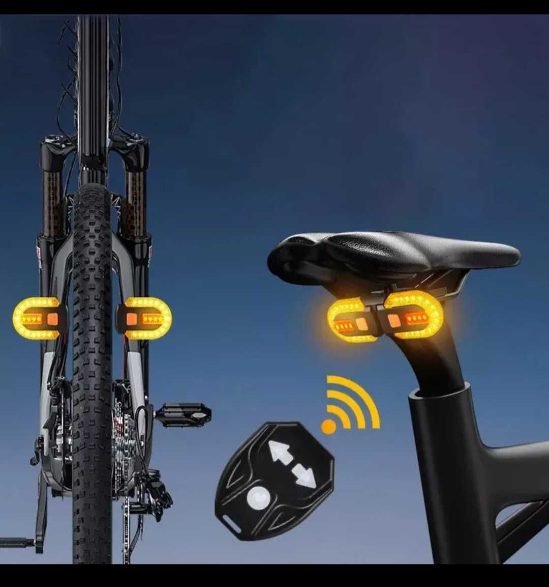 Задний фонарь на велосипед с поворотниками FY-1825