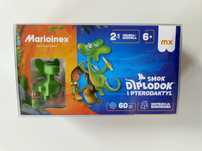 Klocki Marioinex Smok Diplodok i Pterodaktyl